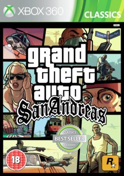 Grand Theft Auto - San Andreas - Xbox - 360 Game.